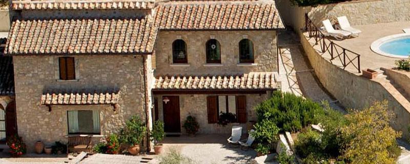 Eremo Delle Fate Villa Spoleto Exterior foto